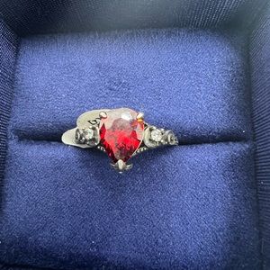 Romeo and Juliet 925 Sterling Silver Ring by Fragrant Jewels Sz 7 NWT